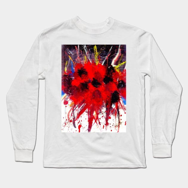 Abstract art Long Sleeve T-Shirt by TAMOH65